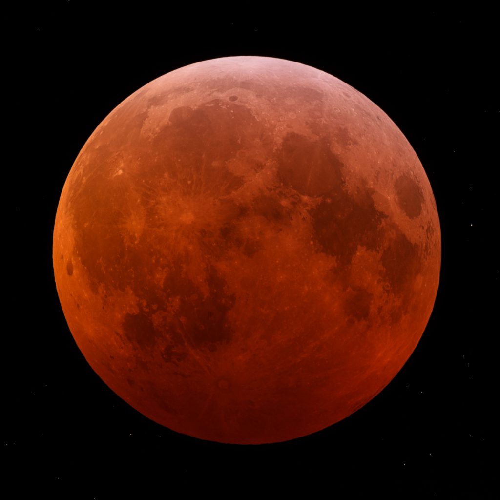 Lunar Eclipse at Totality
