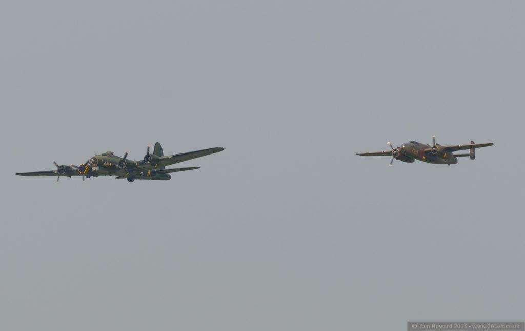 B-17 and B-25