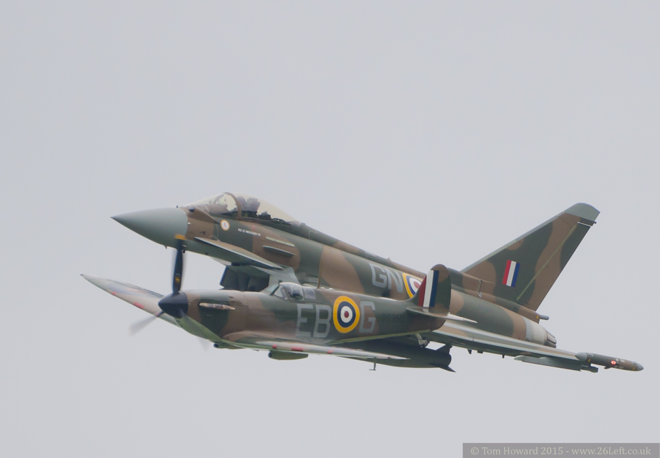 Typhoon and Spitfire