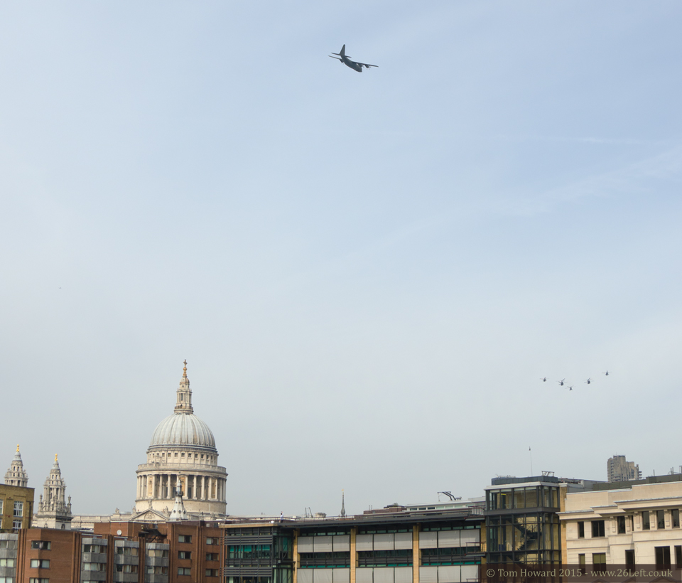 St Paul’s Cathedral Flypast