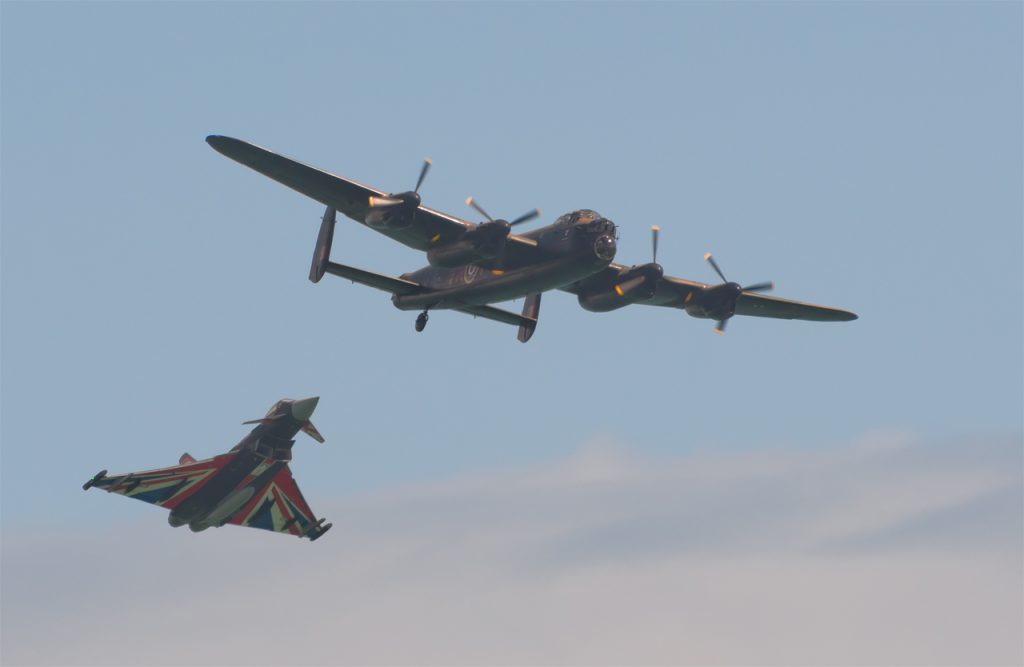 Lancaster and Typhoon